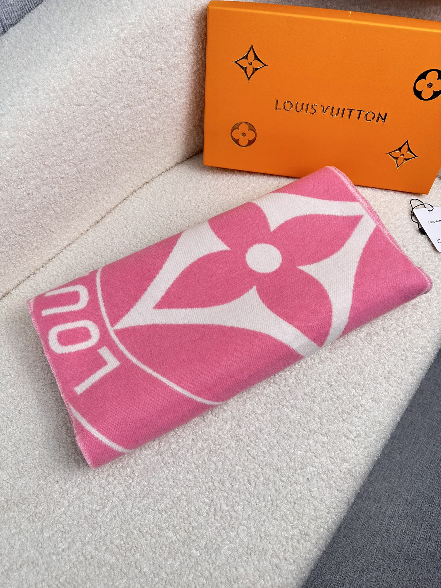 TOP Louis Vuitton LV Wool Scarf 45 x 215cm - 3 Color