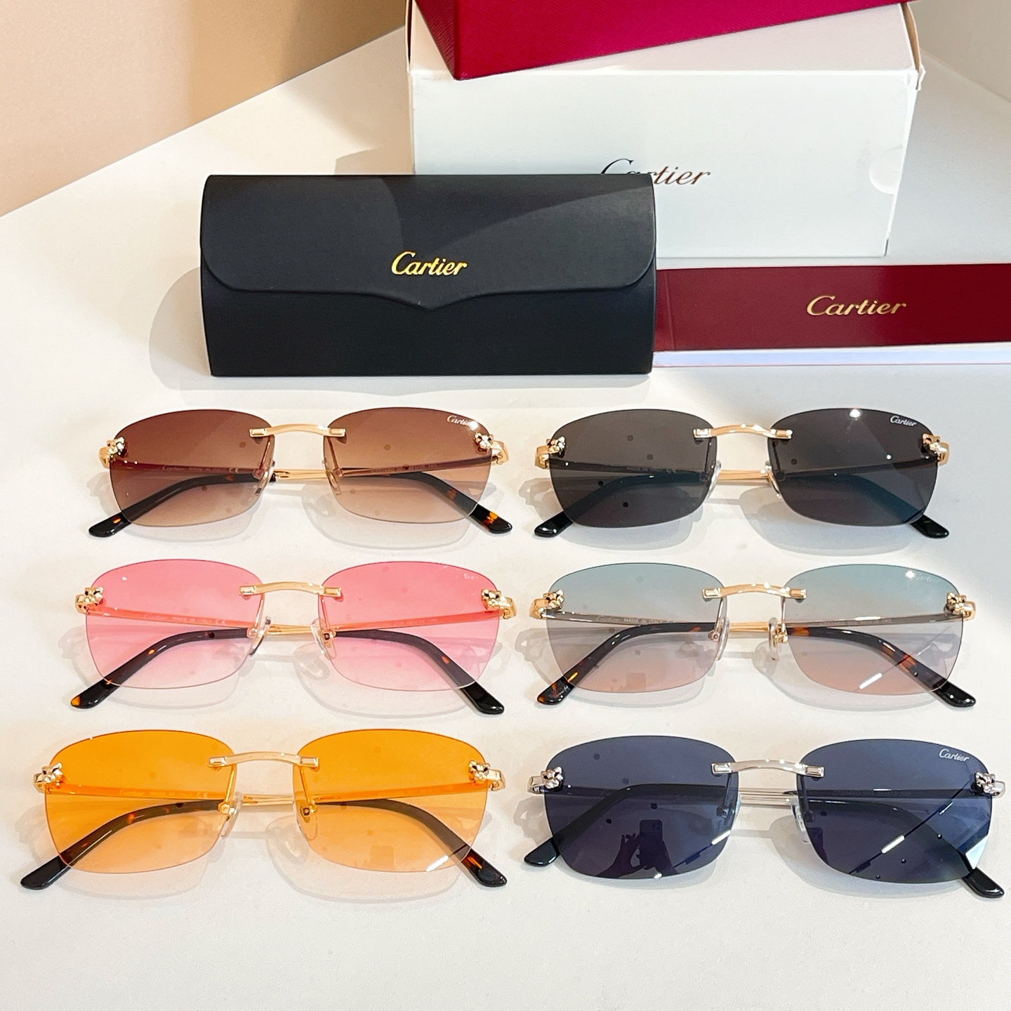 TOP Cartier Sunglasses - 6 Color