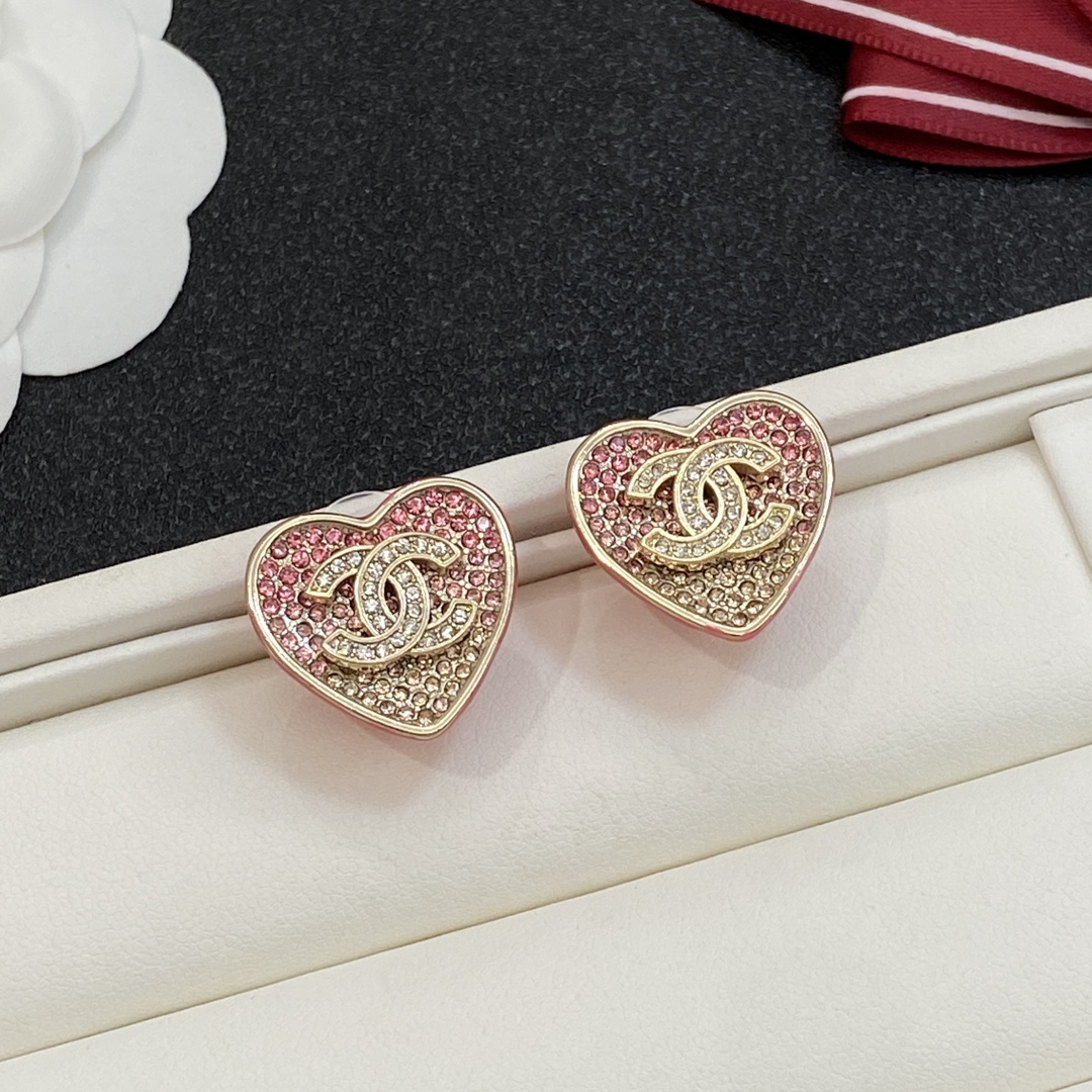 TOP CHANEL Earrings- Gold