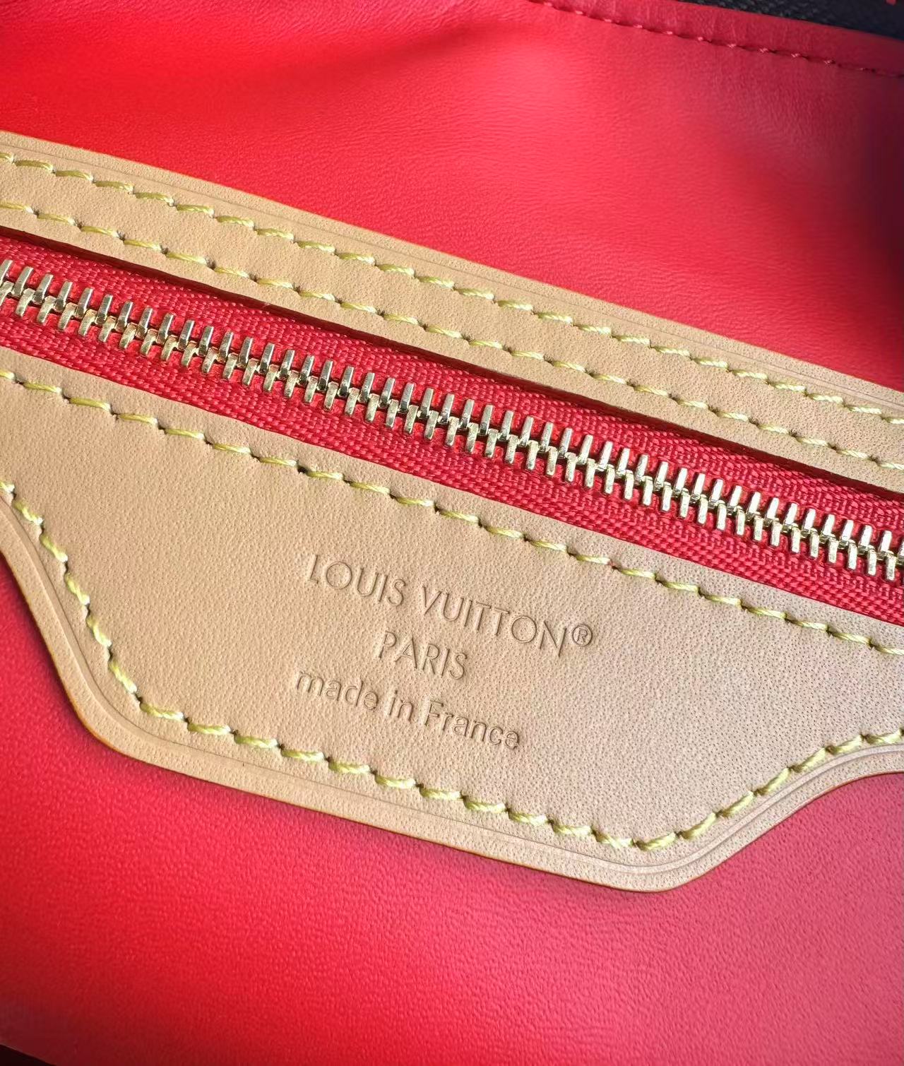 Louis Vuitton Speedy Soft 30 Crafty in Canvas with Gold-tone(Replica)