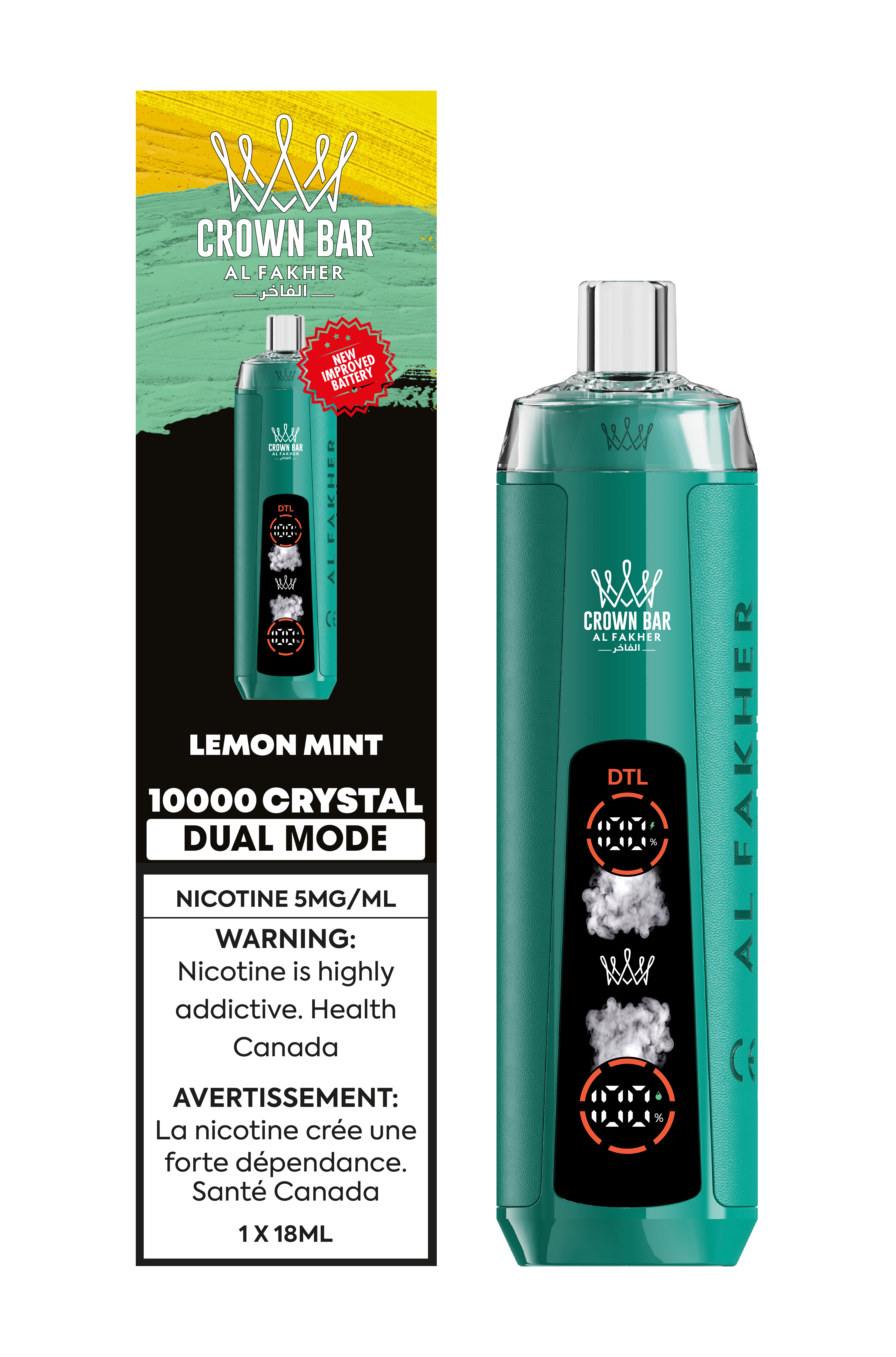 AL FAKHER 10000 CRYSTAL DUAL MODE