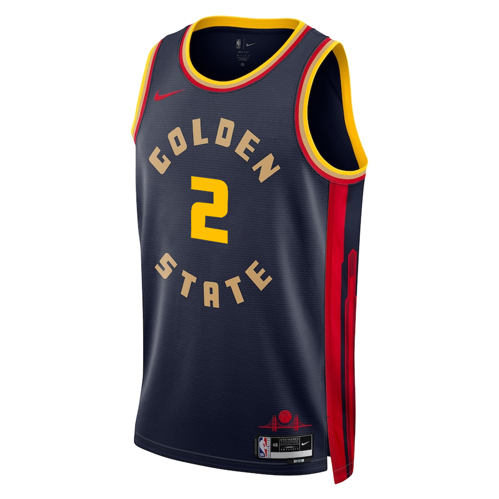 Brandin Podziemski Golden State Warriors Jersey – City Edition
