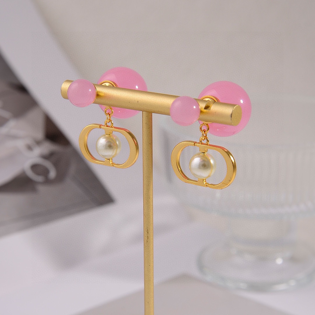 TOP Christian Dior Compass Earrings-4 Colors