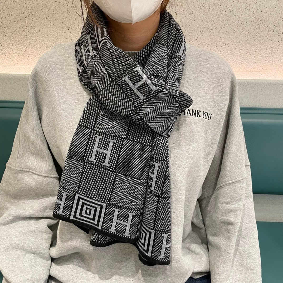 TOP HERMES Scarf 180*32cm - 3 Colors