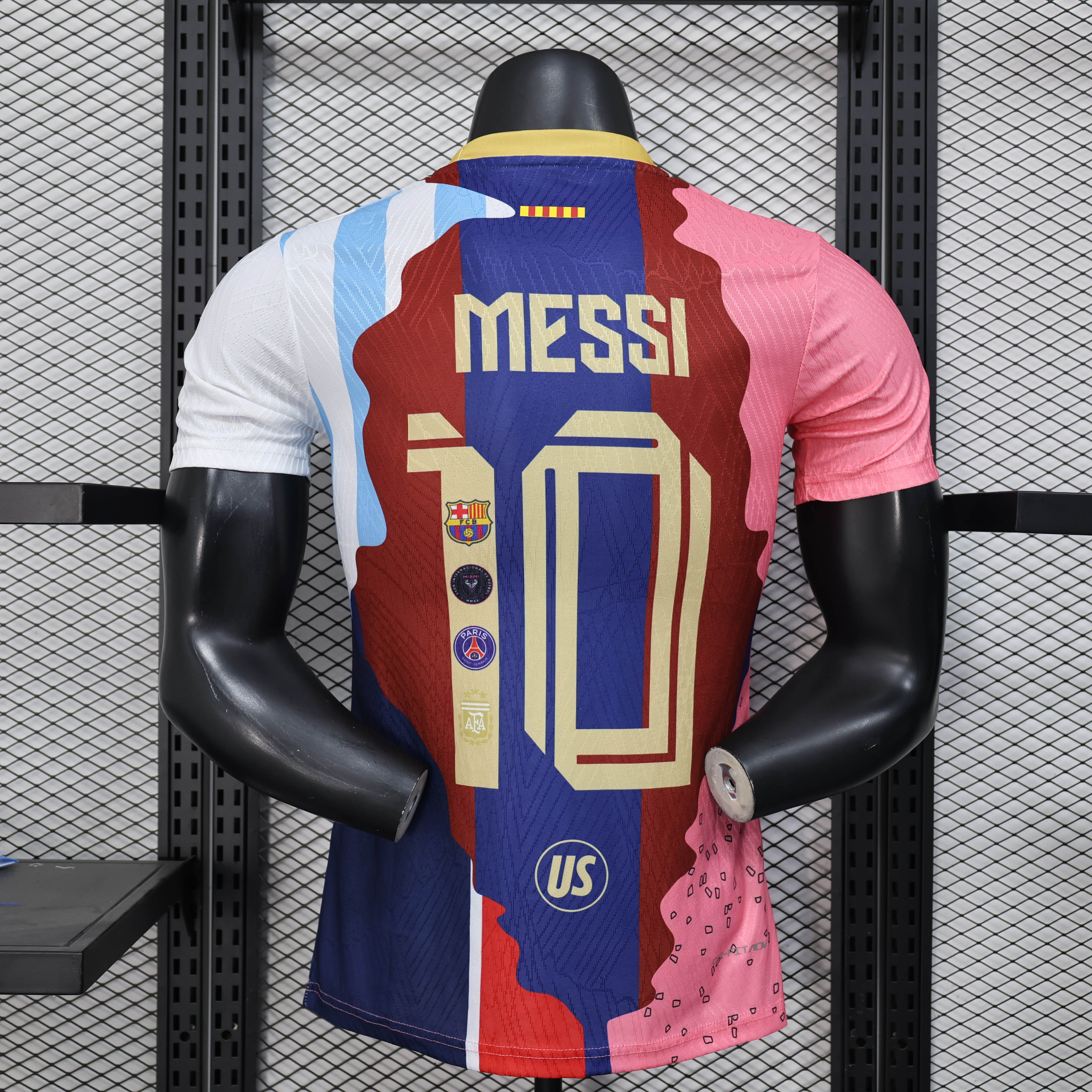 2025/2026 Player Version Messi Personal Commemorative Edition Football Shirt 1:1 Thai Quality