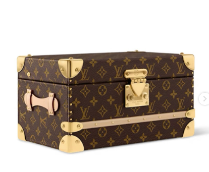 TOP Louis Vuitton LV Jewelry Box 21.5*11*14cm - Brown