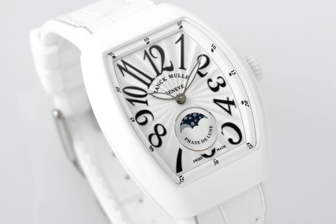 TOP Franck Muller V32 White Star Women's Watch 32mm-White