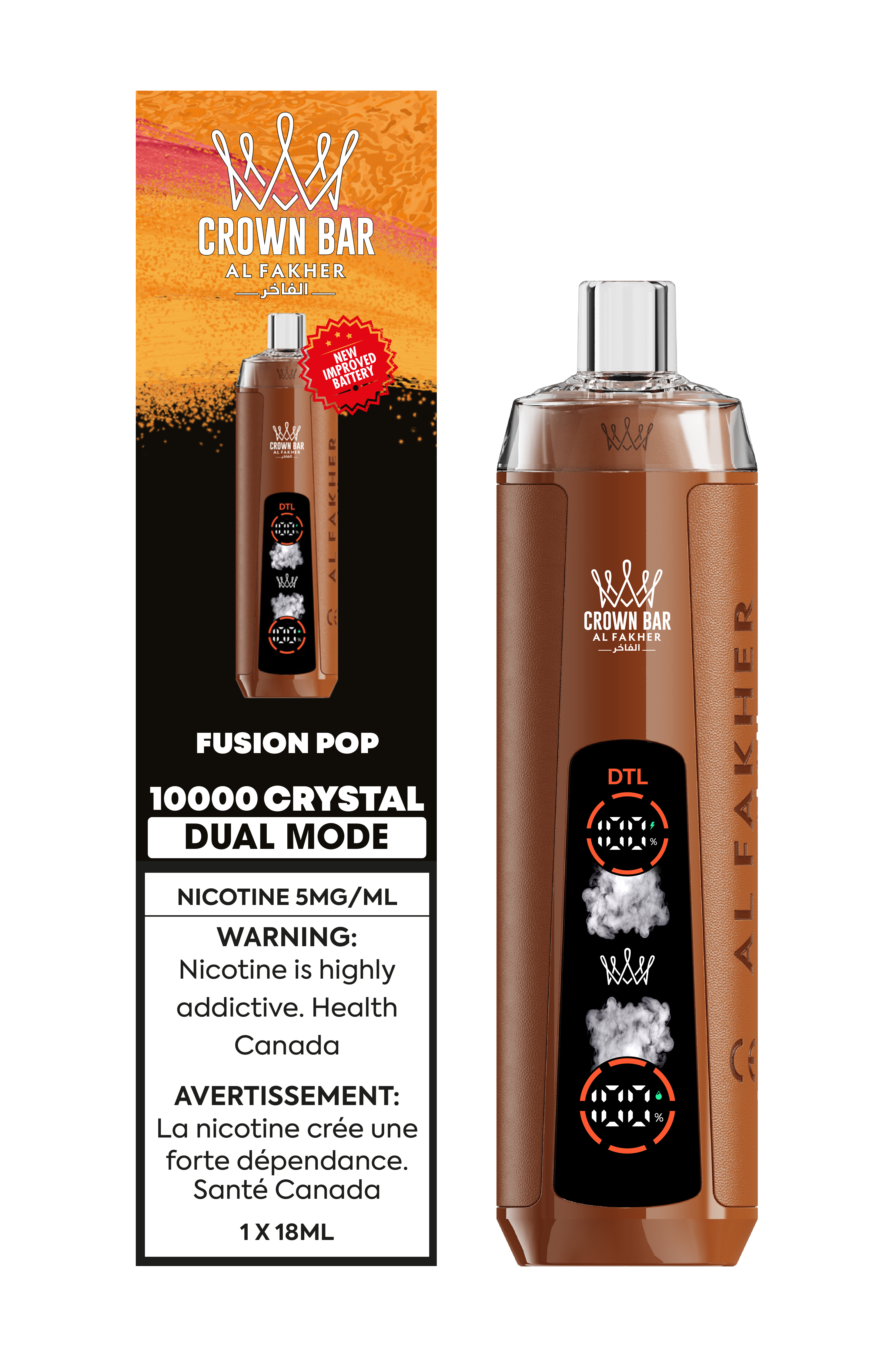 AL FAKHER 10000 CRYSTAL DUAL MODE