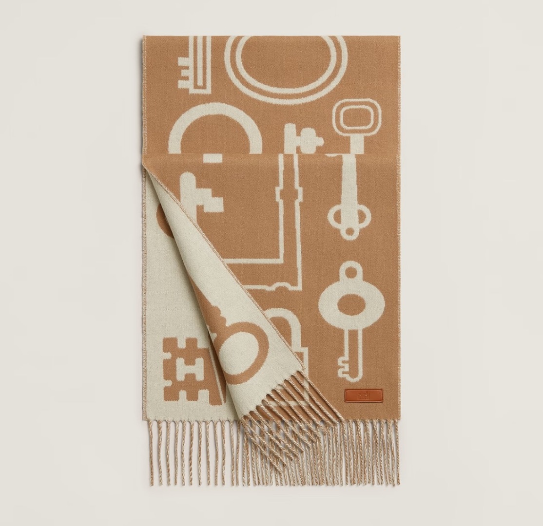 TOP HERMES Cashmere Scarf 30✖️180 cm - 4 Colors