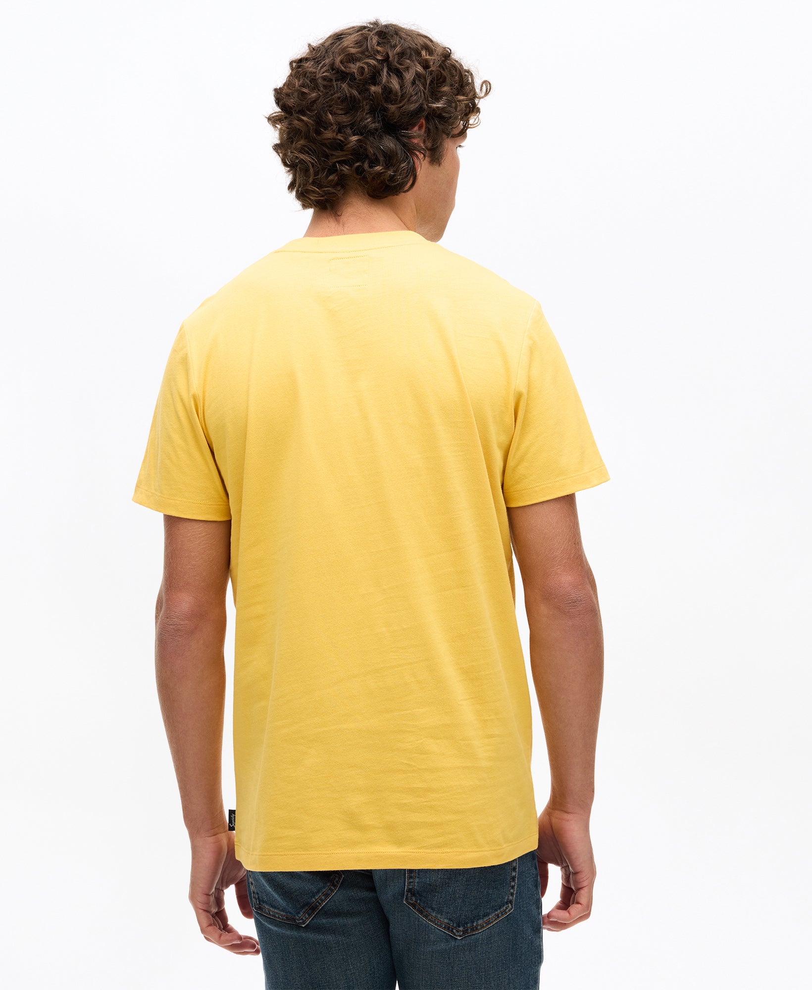 Biker Graphic Tee | Pigment Yellow