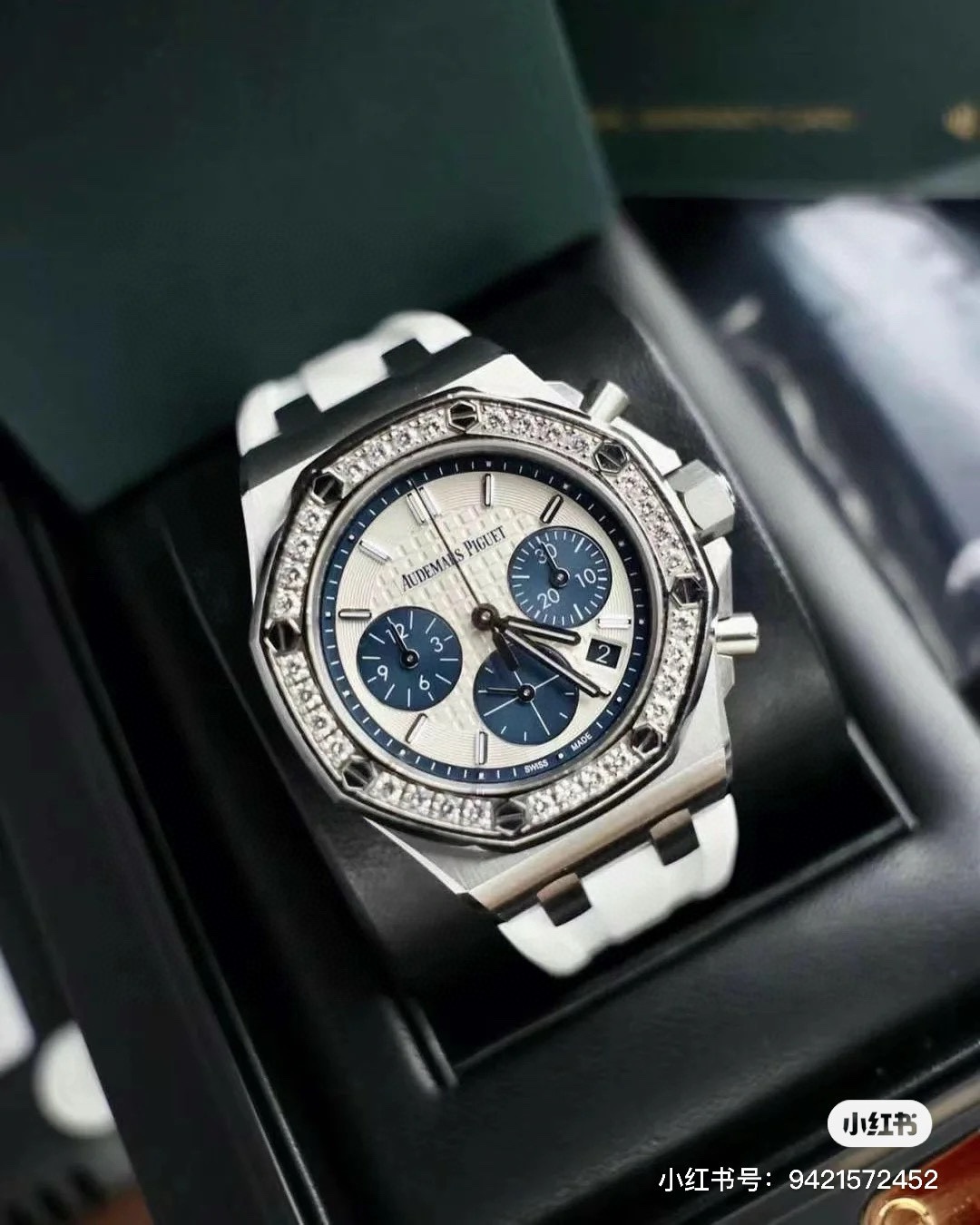 TOP Audemars Piguet NEW FULL SET Royal Oak Offshore 37mm-White