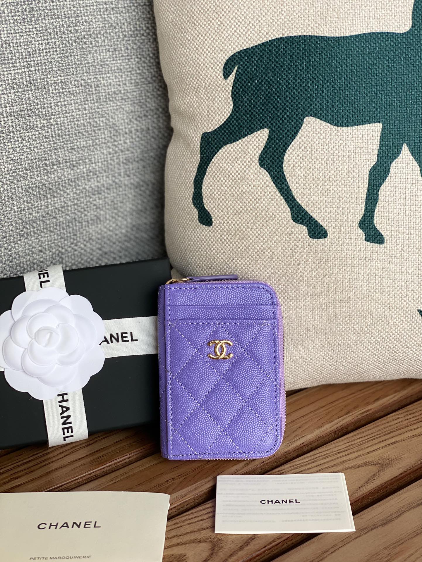 TOP CHANEL Change Purse 7.5×2×11.cm  - 11 Colors