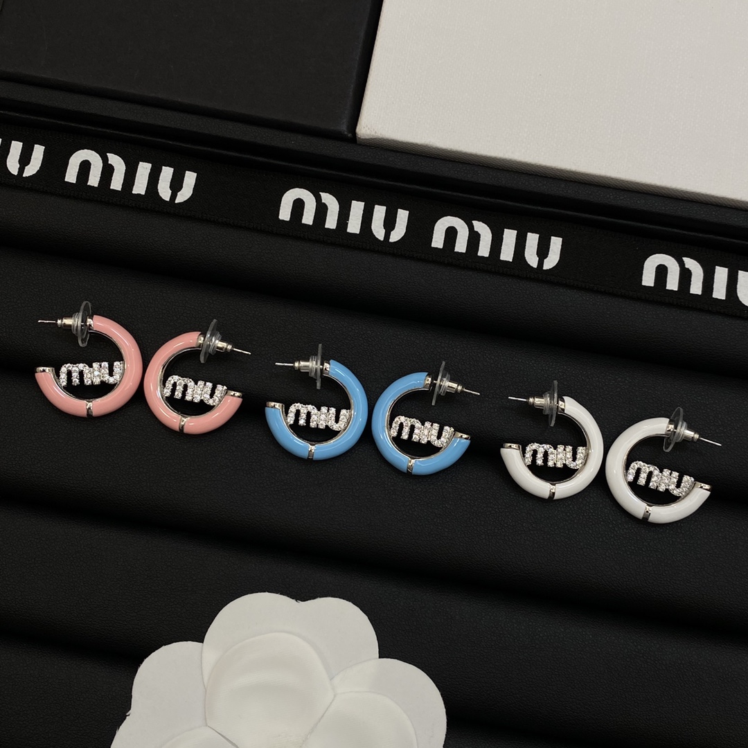 TOP Miu Miu Earring-3 Colors