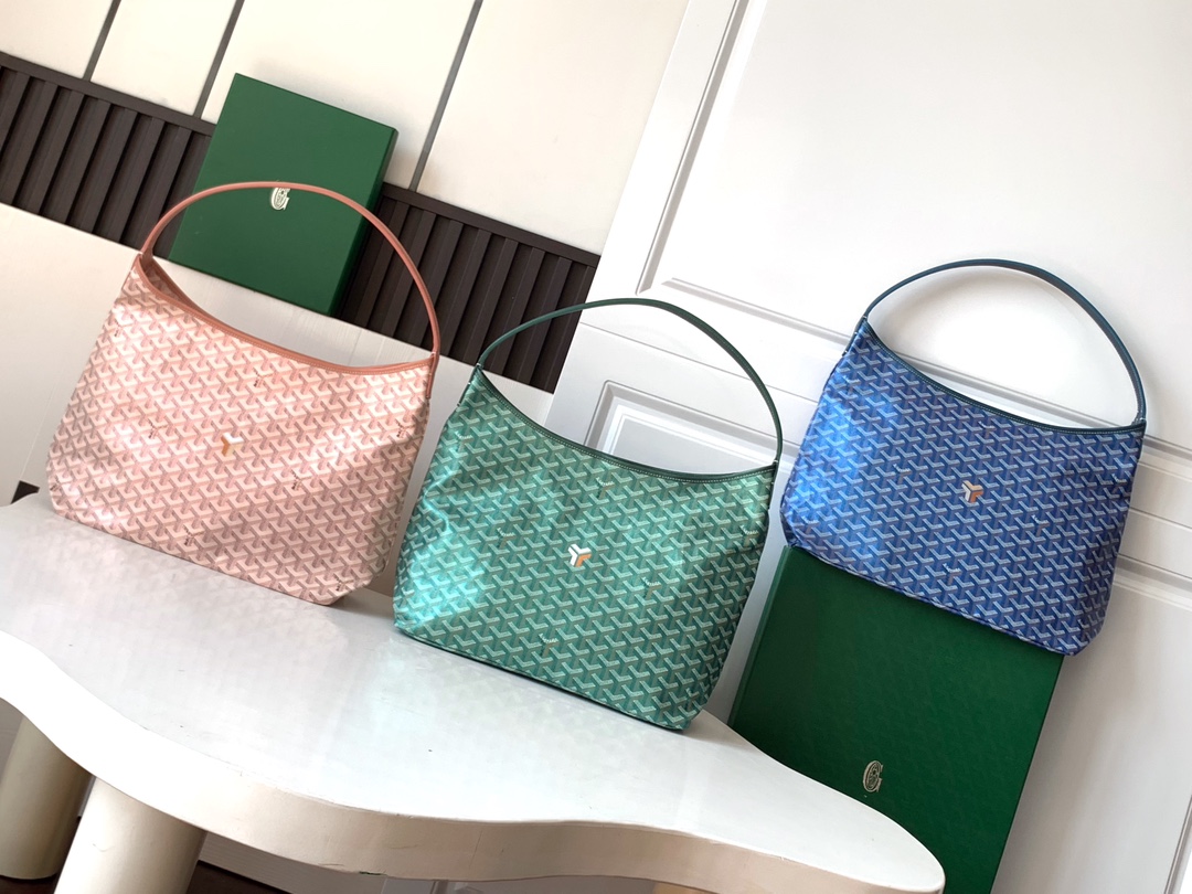 TOP Goyard Boheme Hobo Bag  27 cm x 15 cm x 42 cm- 3 Colour