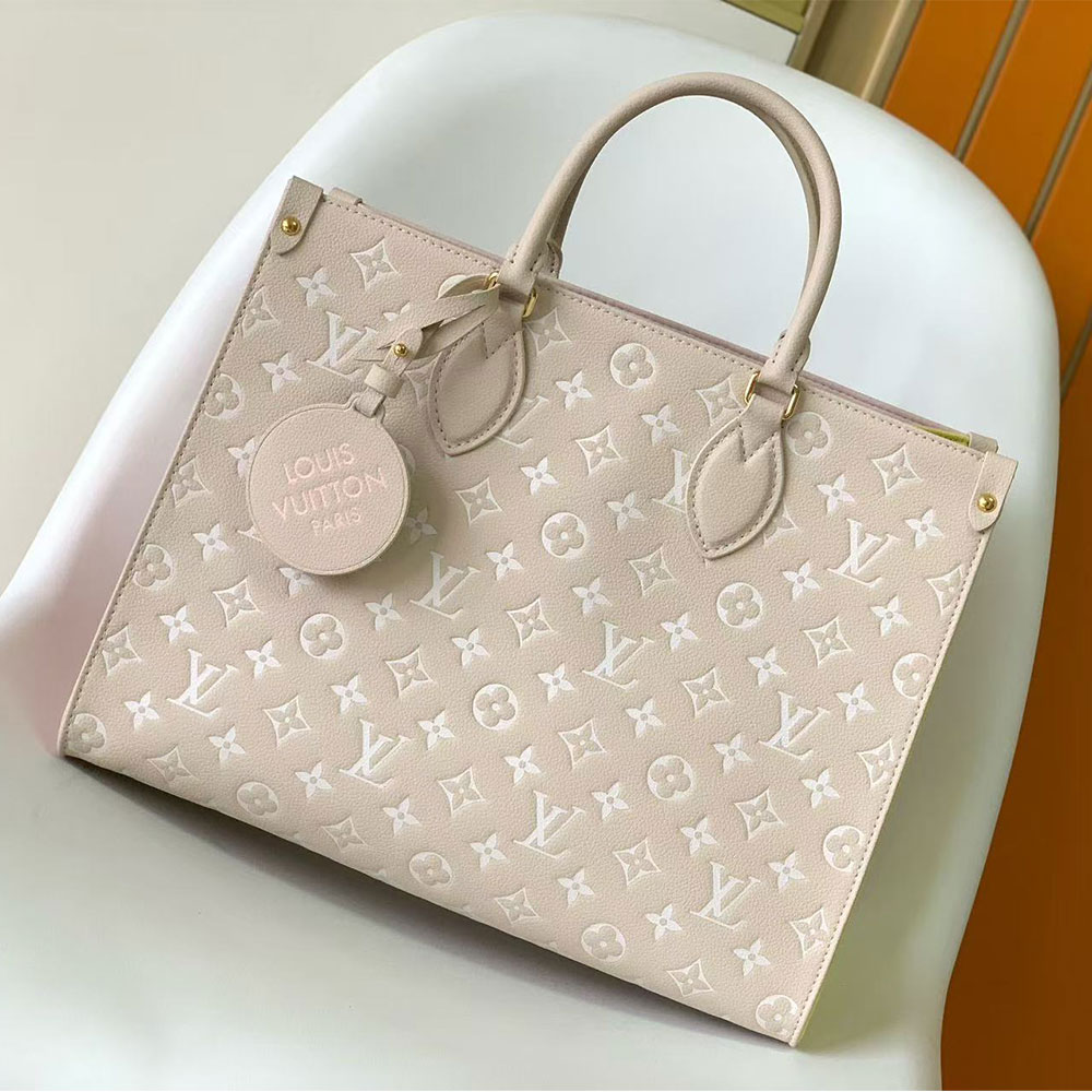 Louis Vuitton Onthego MM Rose Beige M46128 (10A Mirror Version)