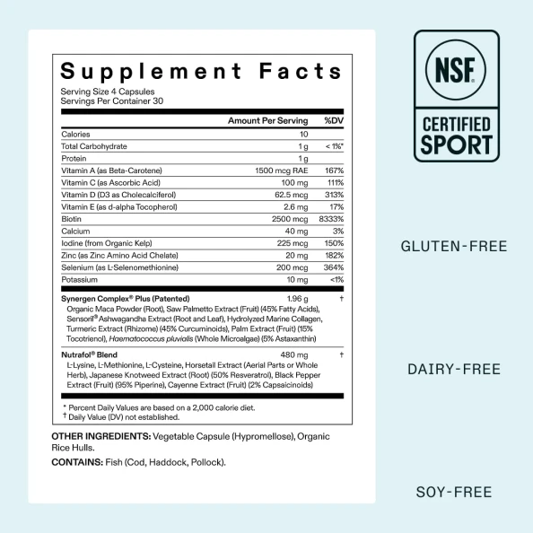 Nutrafol Women's Balance Hair Growth Supplements