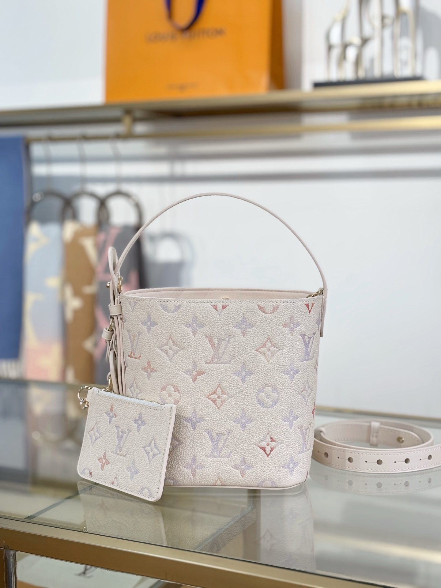 TOP Louis Vuitton LV All In BB Bags 16x18x12cm - Beige