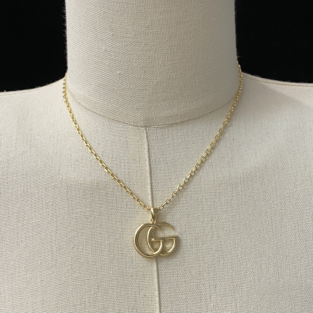 TOP GUCCI GG Necklace - 2 Color