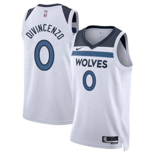 Minnesota Timberwolves Donte DiVincenzo #0 Swingman Jersey- White