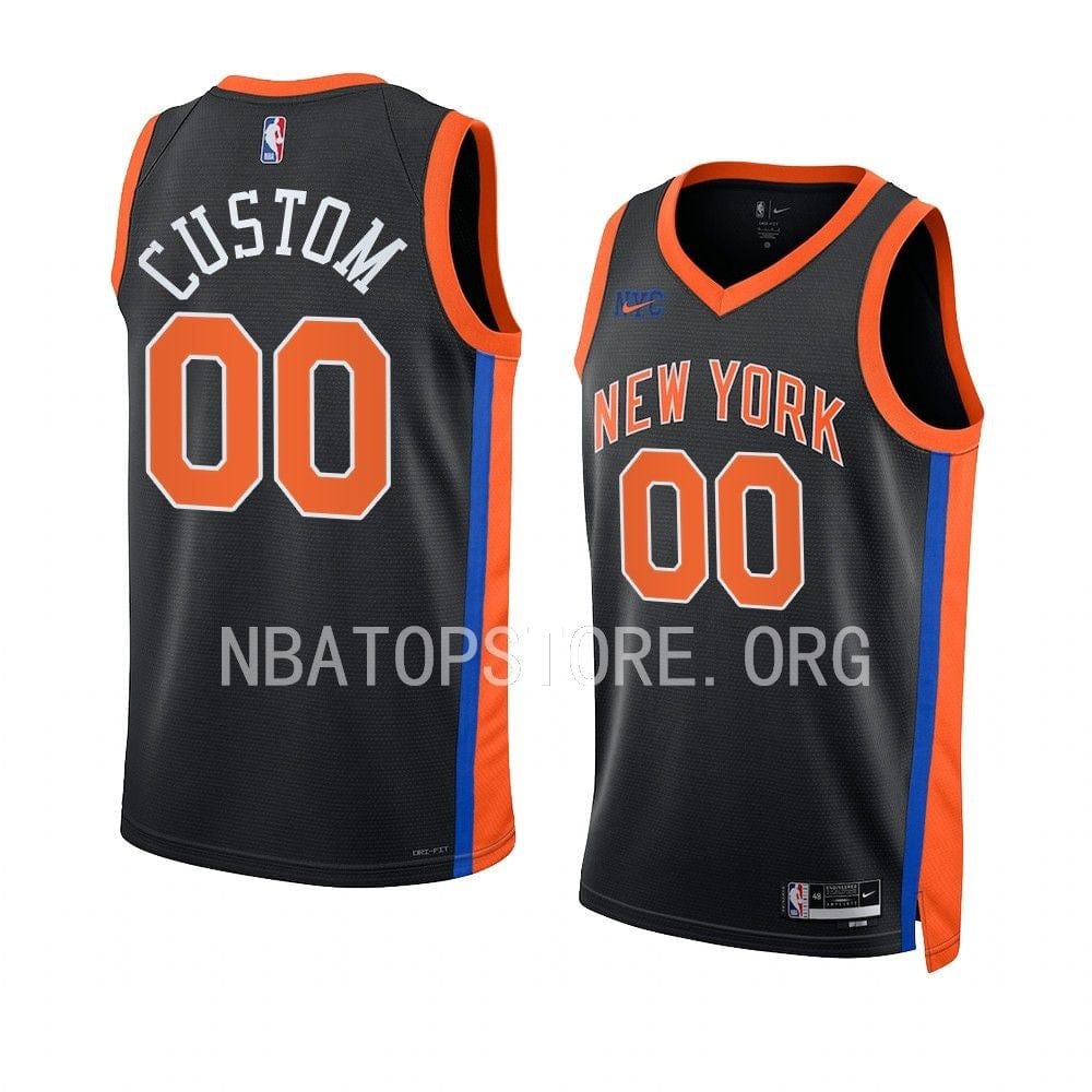 Custom New York Knicks 2022-23 City Edition Jersey