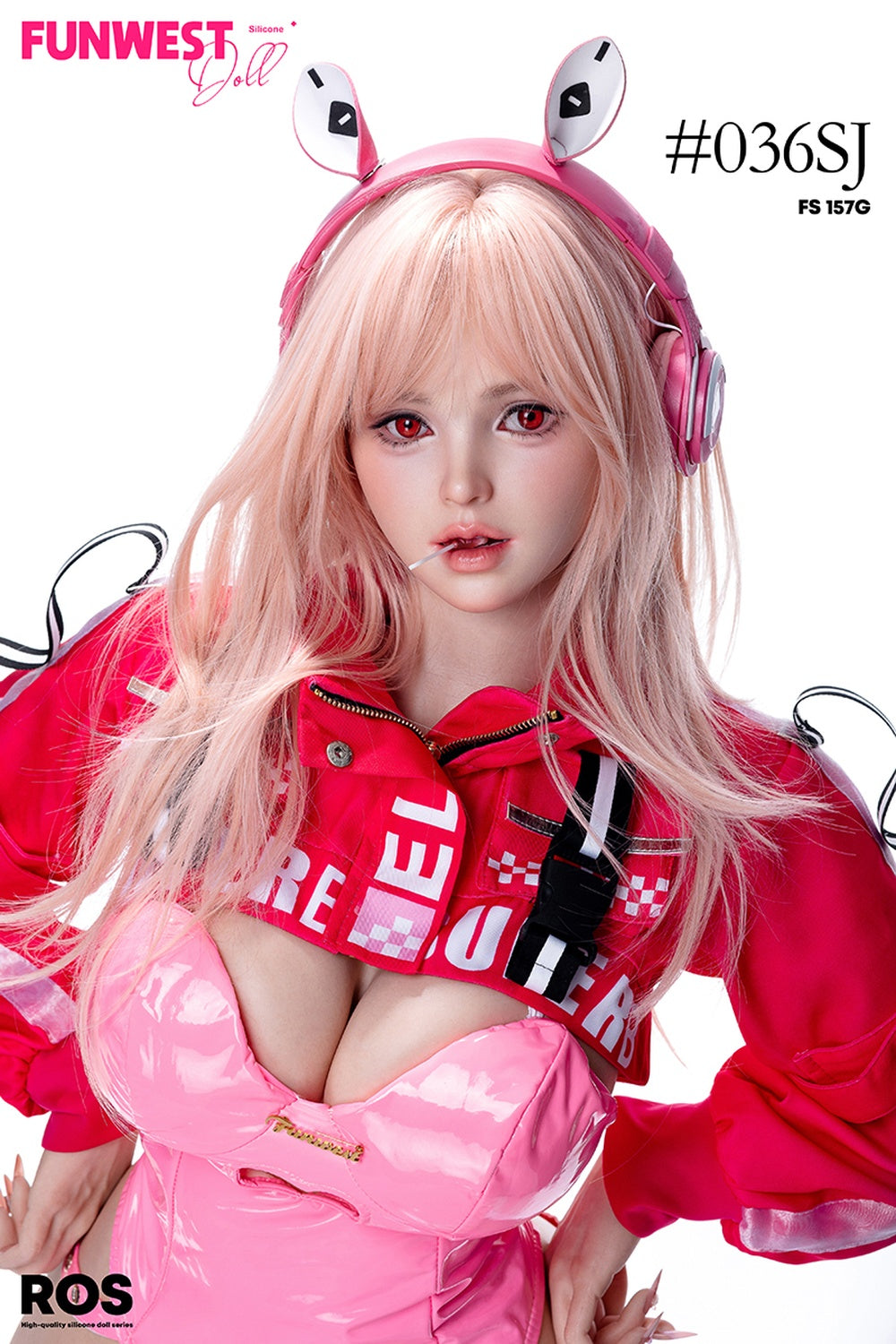 157cm/5ft2 G-cup Silicone Sex Doll (Optional Realistic Skin Texture) - FSD046 #036SJ Lily