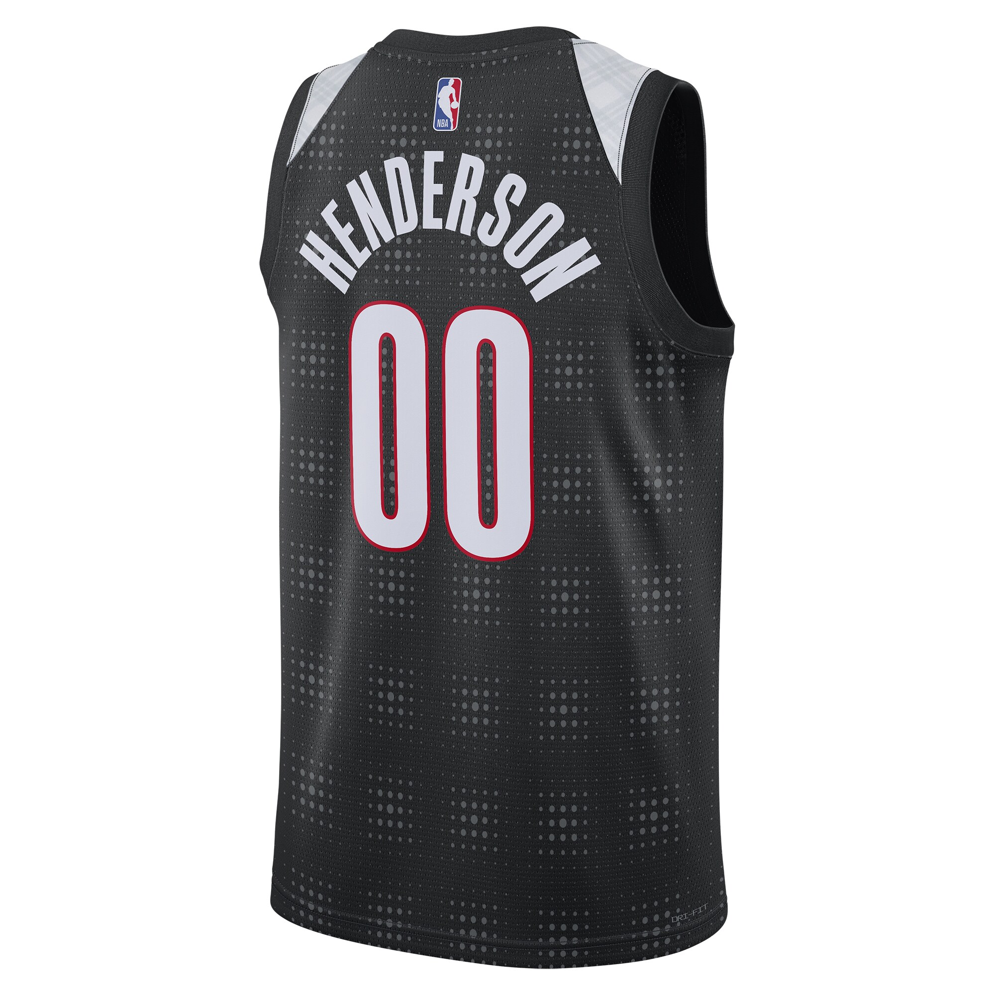 Unisex Portland Trail Blazers Scoot Henderson Black 2024/25 Swingman Jersey - City Edition