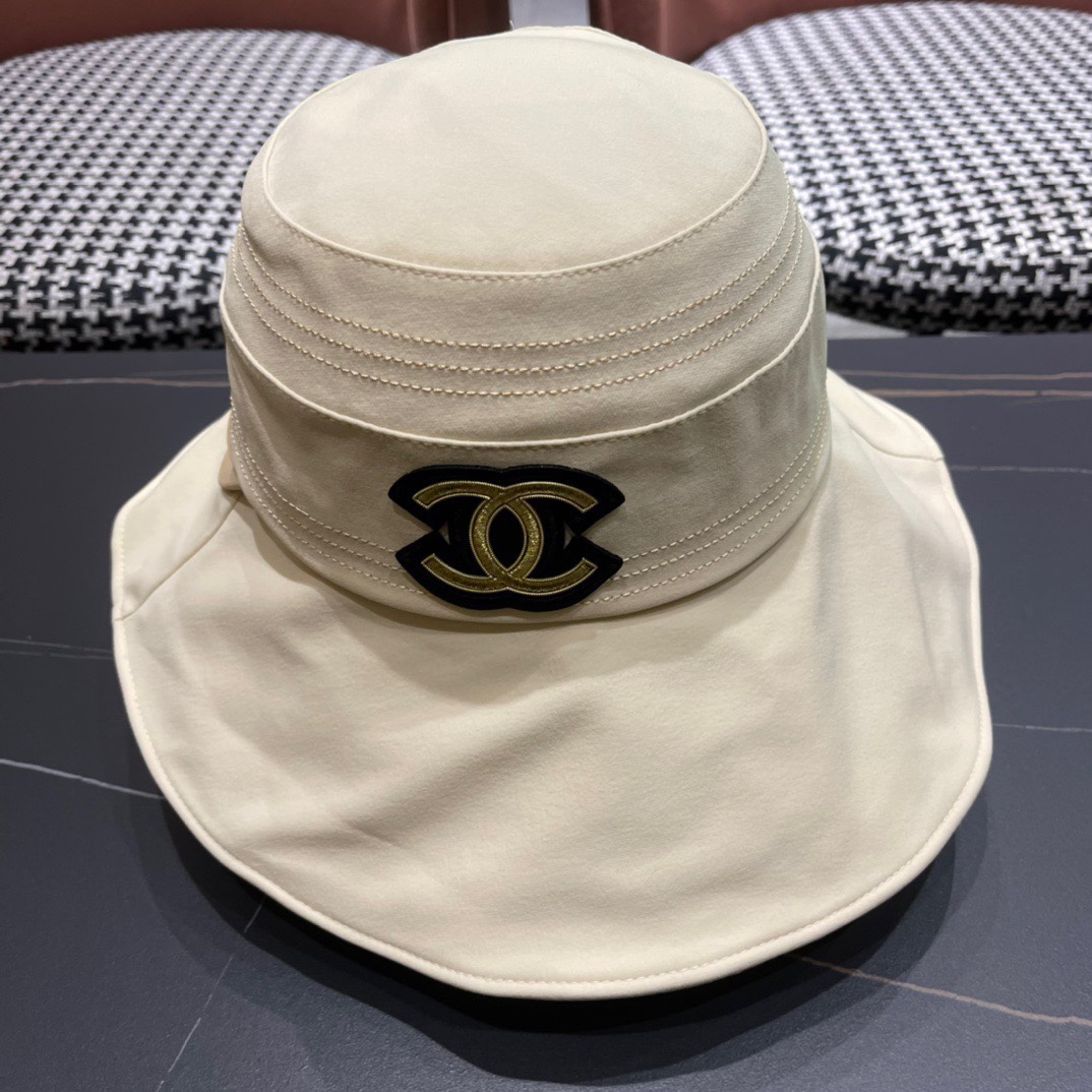 TOP CHANEL Versatile Fisherman Hat - 3 Colour