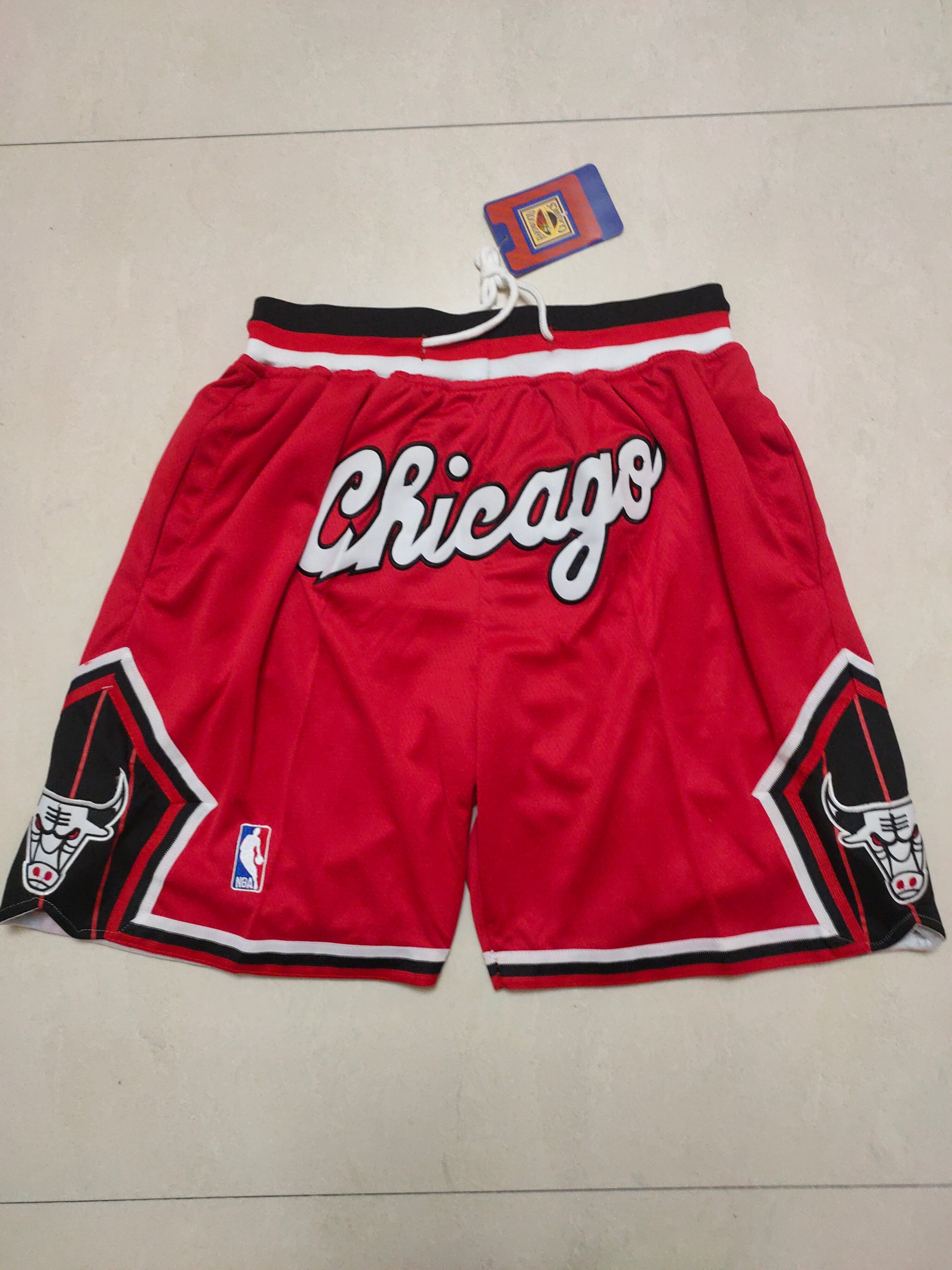 Chicago Bulls Red New City Edition Pocket Pants