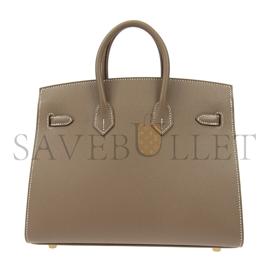 HERMES MASTER BIRKIN 30 EPSOM LEATHER ELEPHANT GREY GOLD BUCKLE BAG BK2518EPGPO (30*22*16cm)