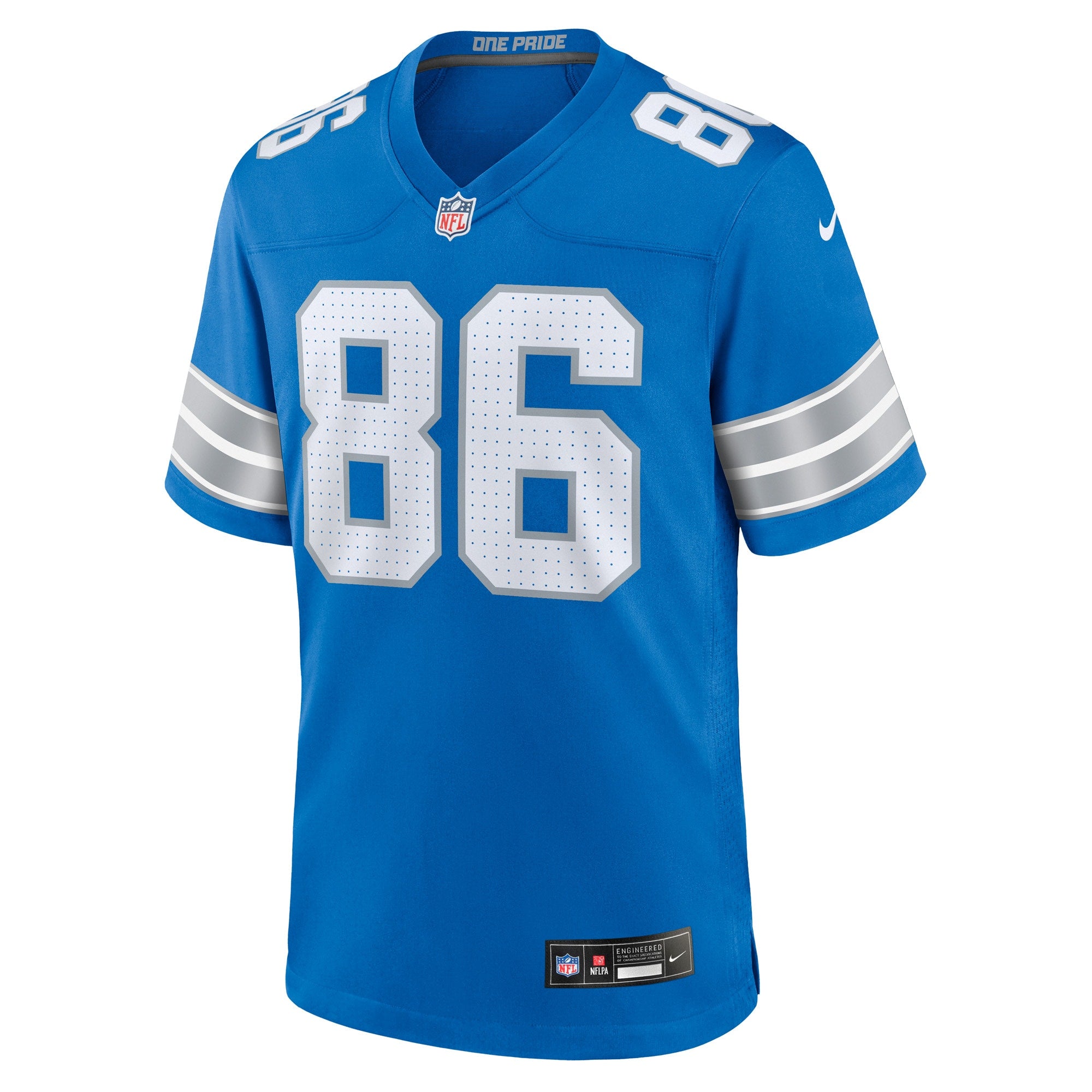Isaac Rex Detroit Lions  Game Jersey -  Blue