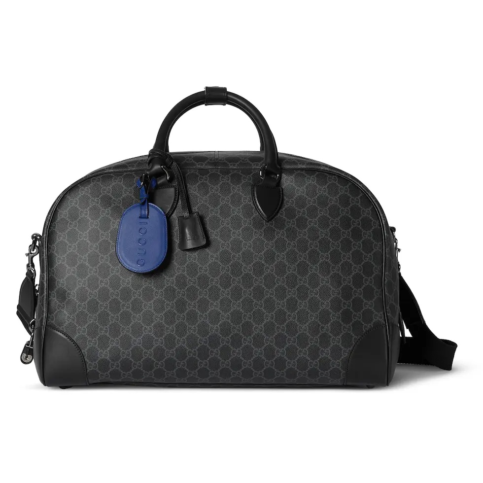 TOP GUCCI GG Emblem Handbag 47*31*25cm - Black