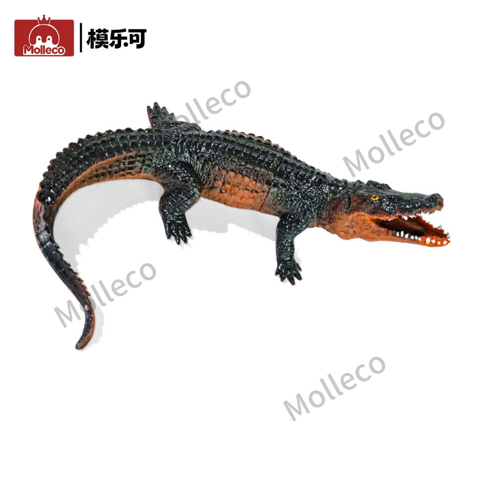 Molleco Animal Figure Toys for Kids and Children Crocodile CP043