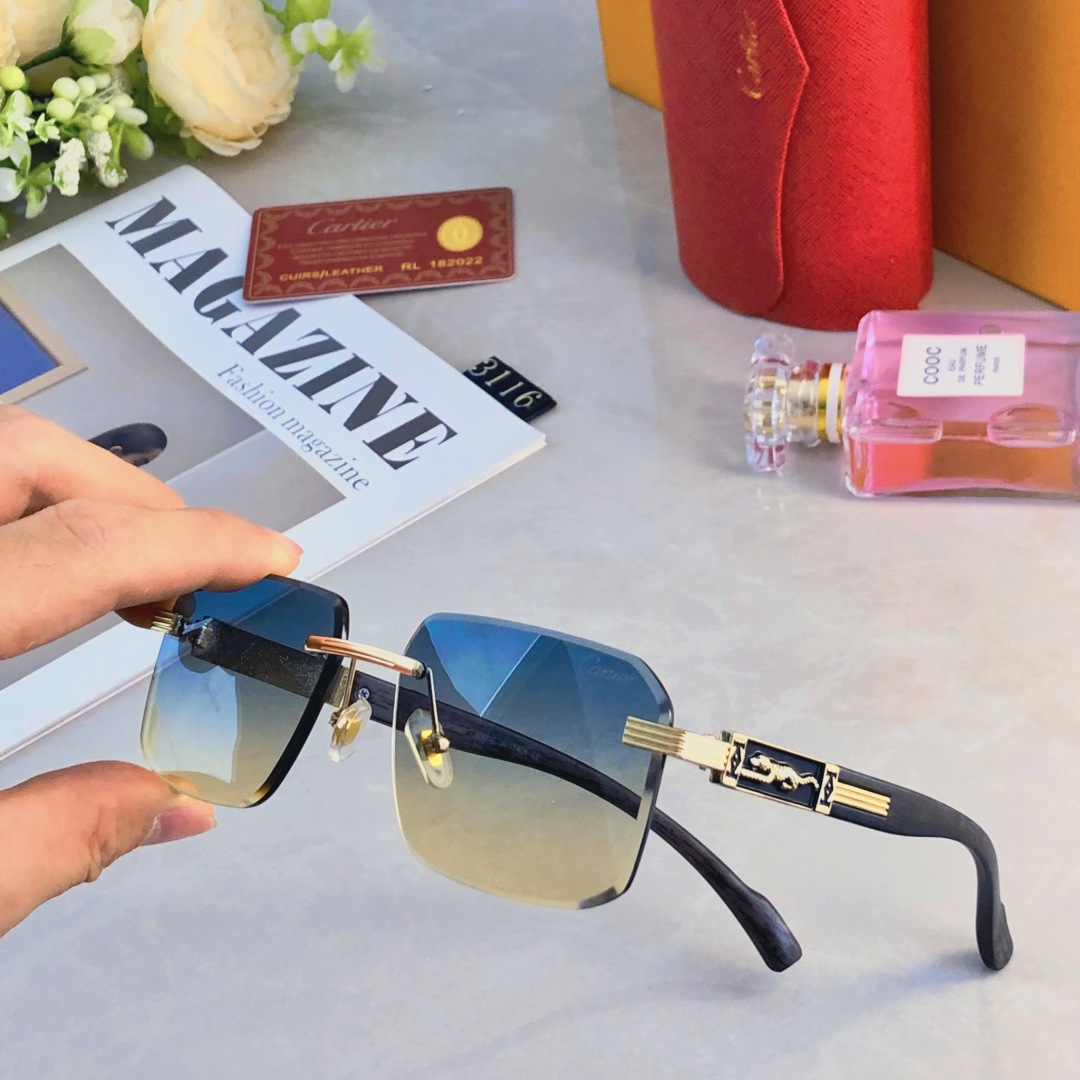 TOP Cartier Sunglasses - 3 Color