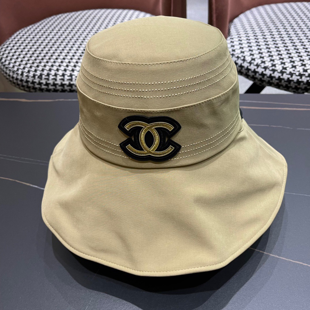 TOP CHANEL Versatile Fisherman Hat - 3 Colour
