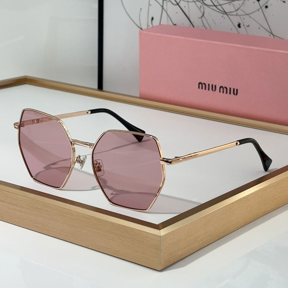 MIU MIU  Polygon slim Frame Sunglasses Top quality （Replica）