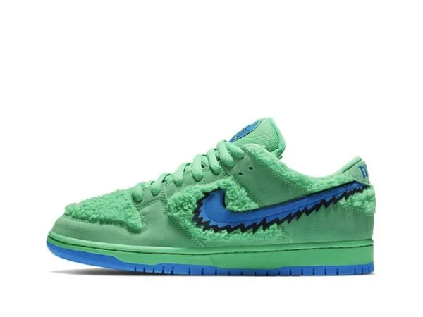 Dunk SB Low “Green Bear”× Grateful Dead (Replica)
