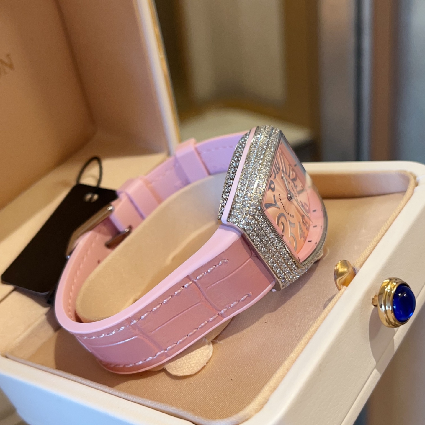 TOP Franck Muller V32 Women's Watch 32mm - Pink