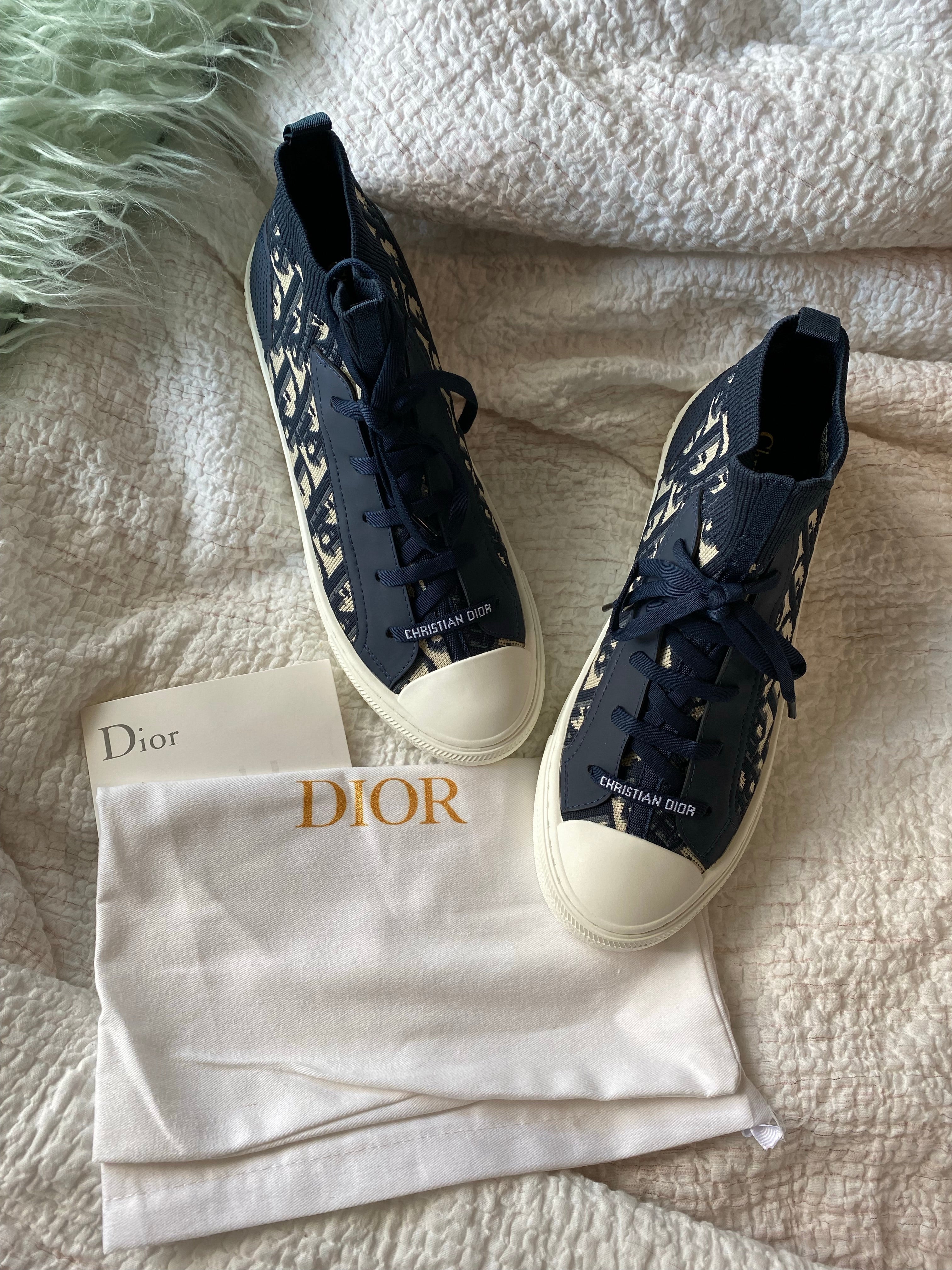 TOP Christian Dior Walk'n'  Mid Top Sneakers