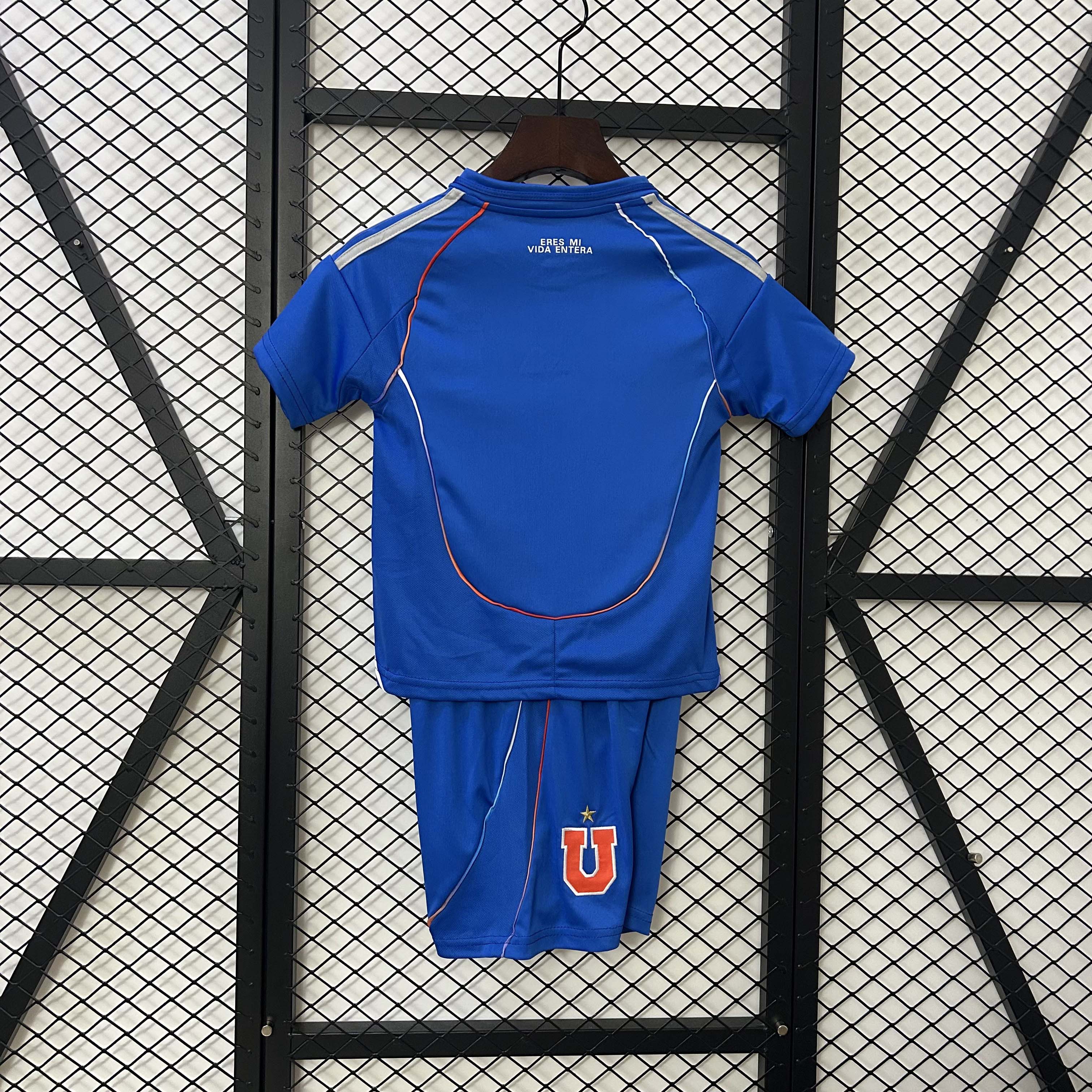 2025/2026 Universidad de Chile Home Football Shirt 1:1 Thai Quality Kids Size