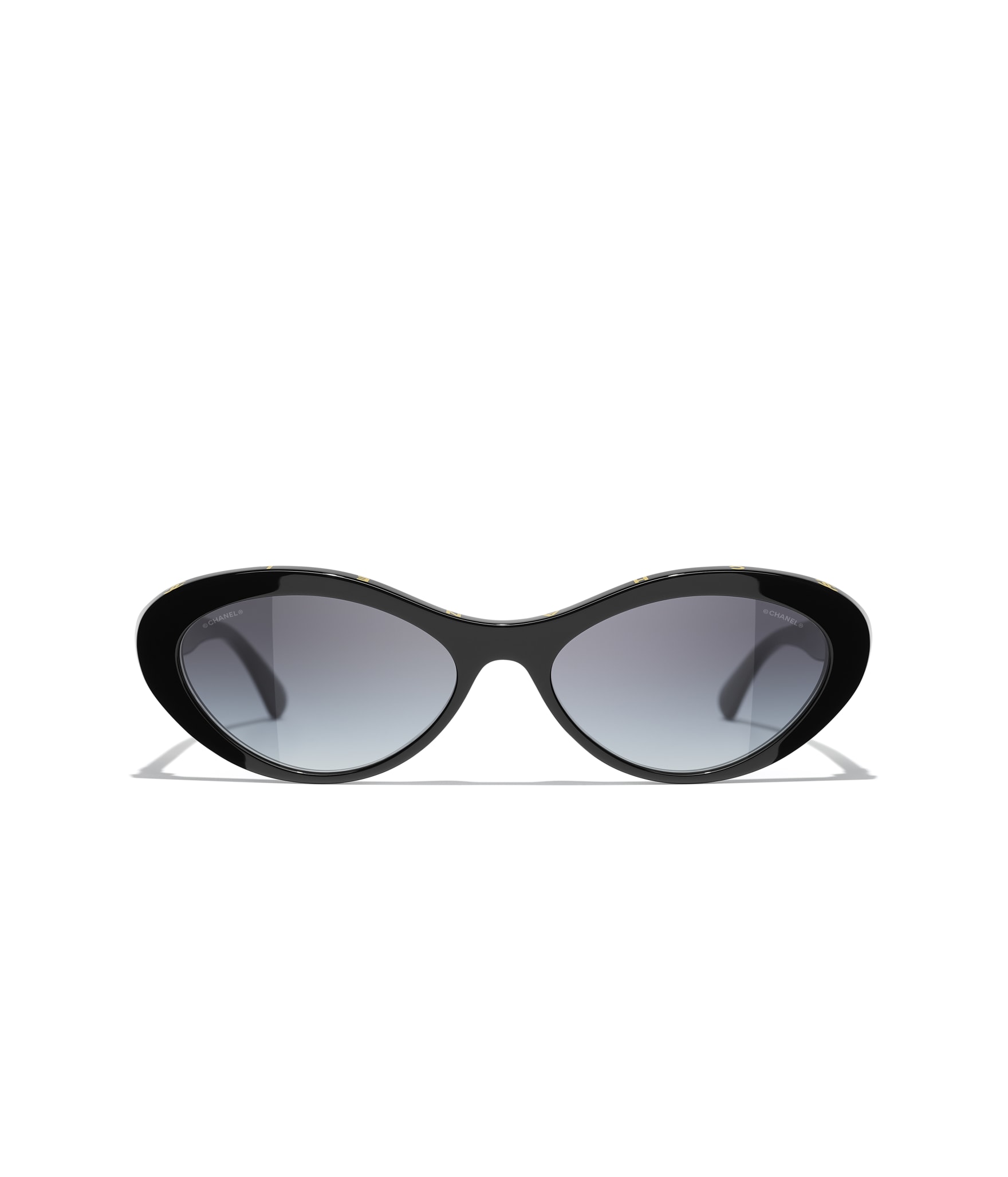 CHANEL Oval Sunglasses A71341X08101S