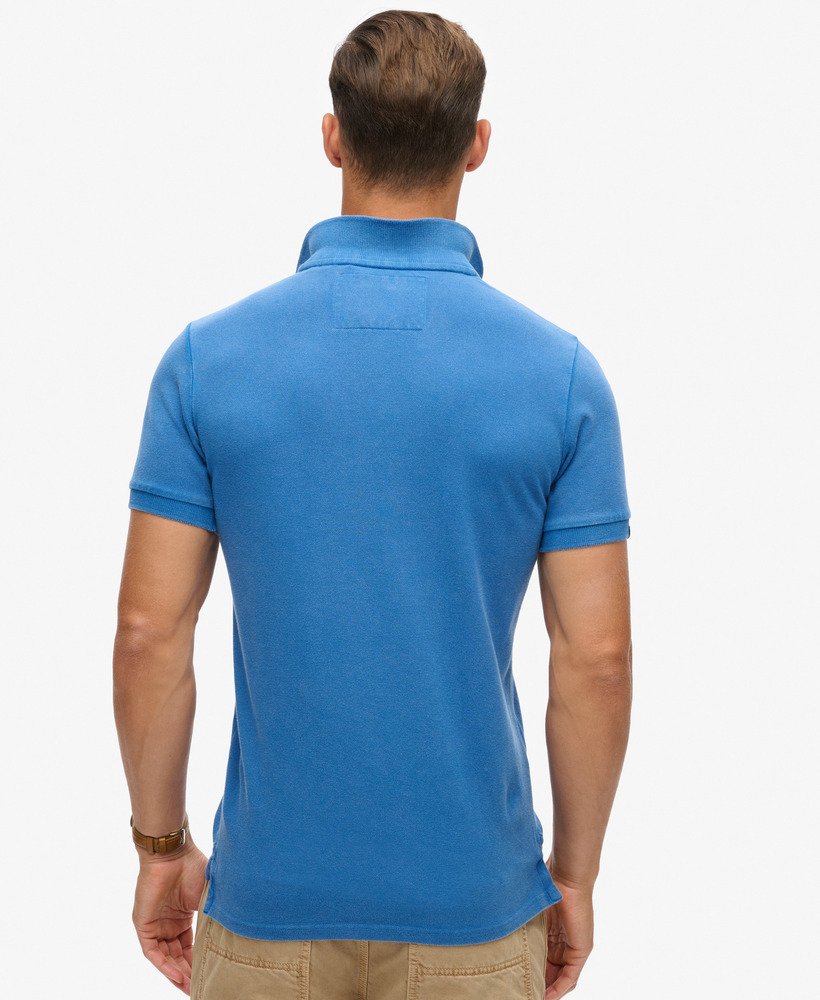 Vintage Athletic Polo | Voltage Blue