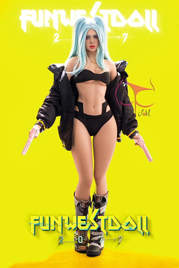 157cm/5ft2 C-cup TPE Harley Quinn Anime Sex Doll - #030 Assos