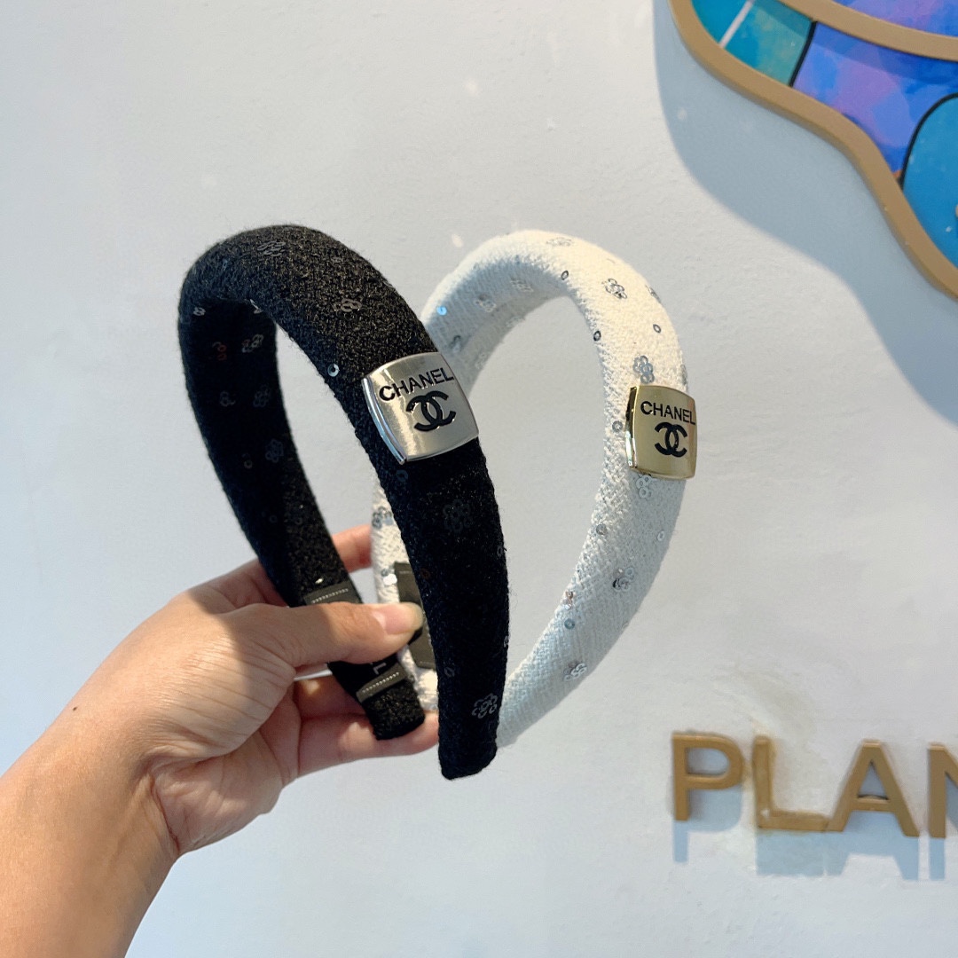TOP CHANEL Hairband - 2 Colors