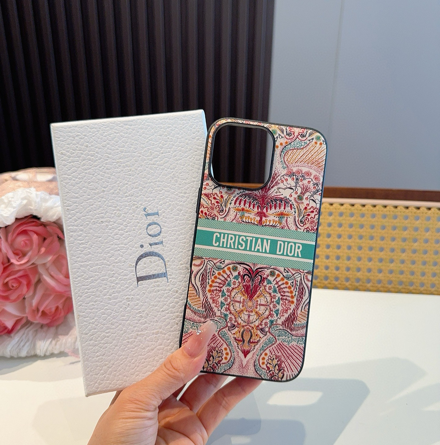 TOP Christian Dior iPhone Case-2 Colors