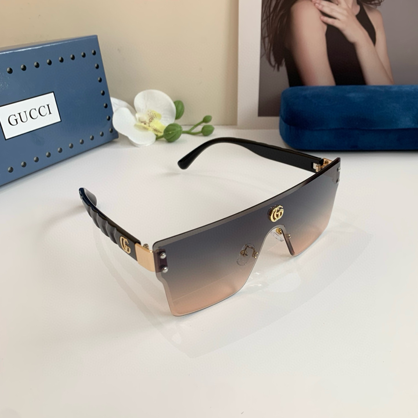 TOP GUCCI Sunglasses - 2 Color