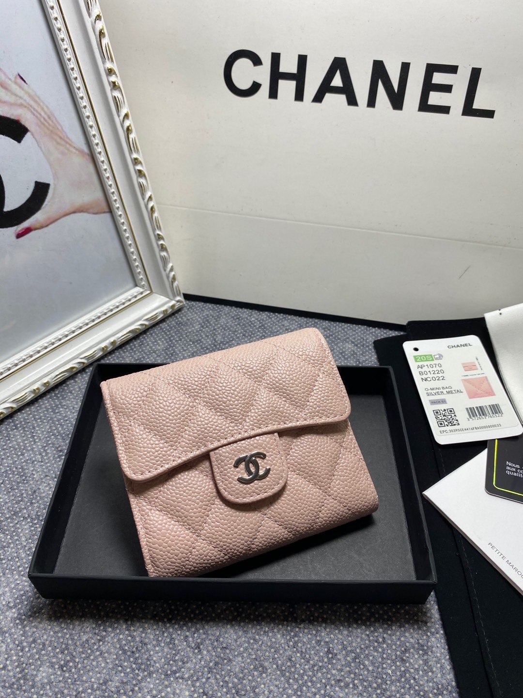 TOP CHANEL Wallet Cowhide 12*10*3.5cm - 4 Color