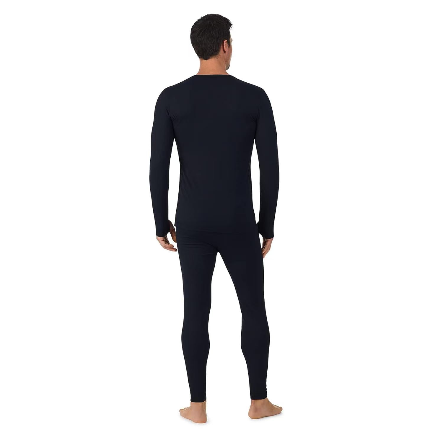 Thermal Underwear Set For Men Heavyweight Fleece Lined Base Layer Soft Top Bottom
