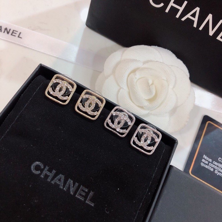 TOP CHANEL Double C Earrings - 2 colors