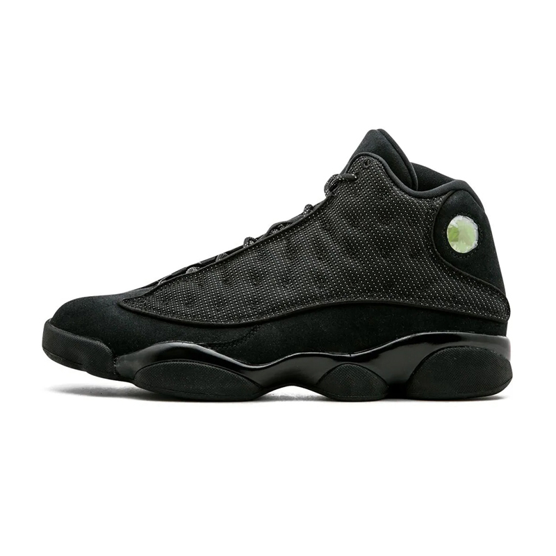 Nike Air Jordan 13 Retro Black Cat Basketball Shoes For Men