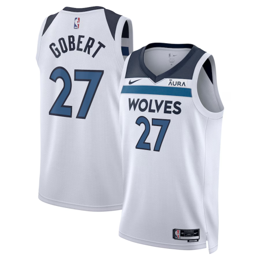 Minnesota Timberwolves Rudy Gobert #27 Swingman Jersey- White